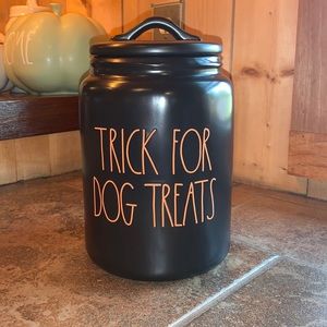 Rae Dunn “Tricks For Dog Treats” Canister